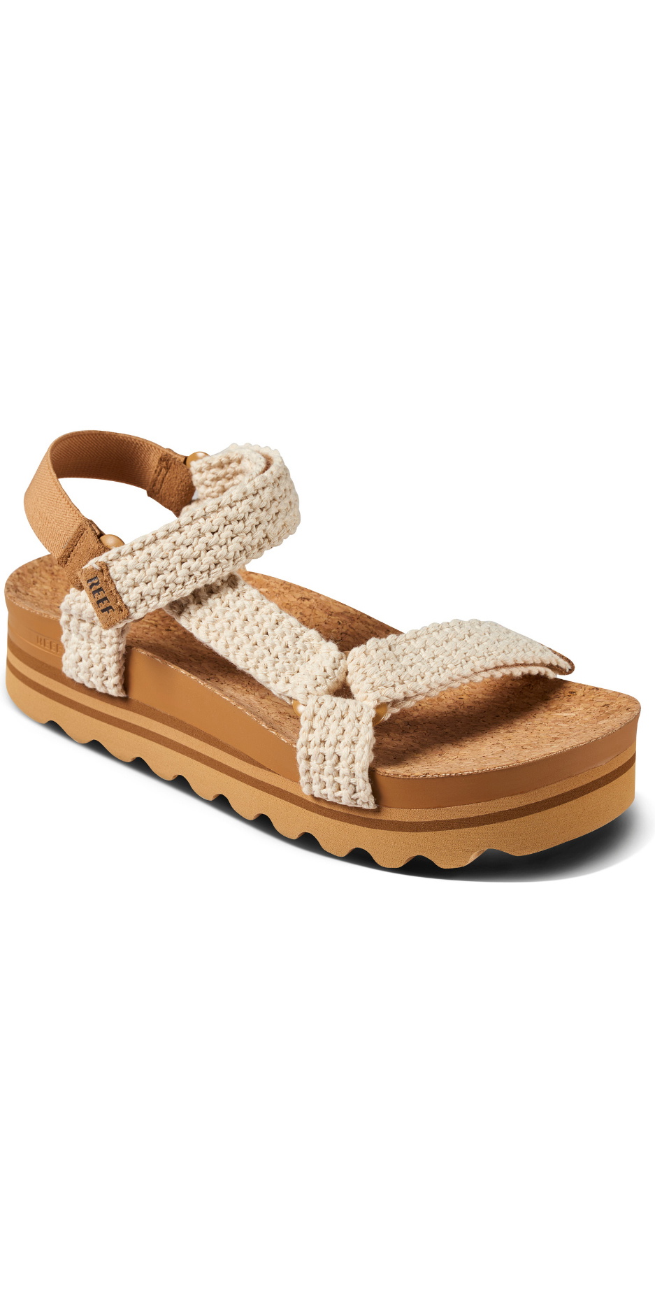 2025 Reef Womens Cushion Rem Hi Sandals CJ5826 - Crochet